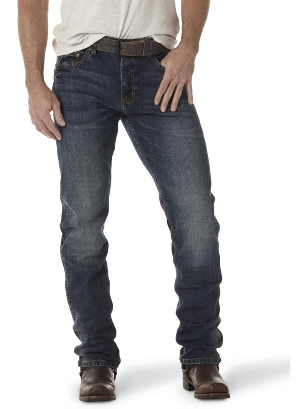 Retro Slim Fit Straight Leg Jeans for Men - Stylish, Comfortable Denim Pants